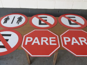 Fabricante de Placas de Trânsito de Regulamentação Vertical do Denatran