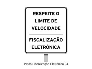 Placa Fiscalização Eletrônica 04